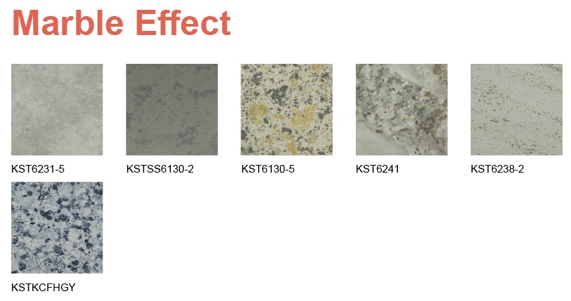 Marble Effect Powder Coatings